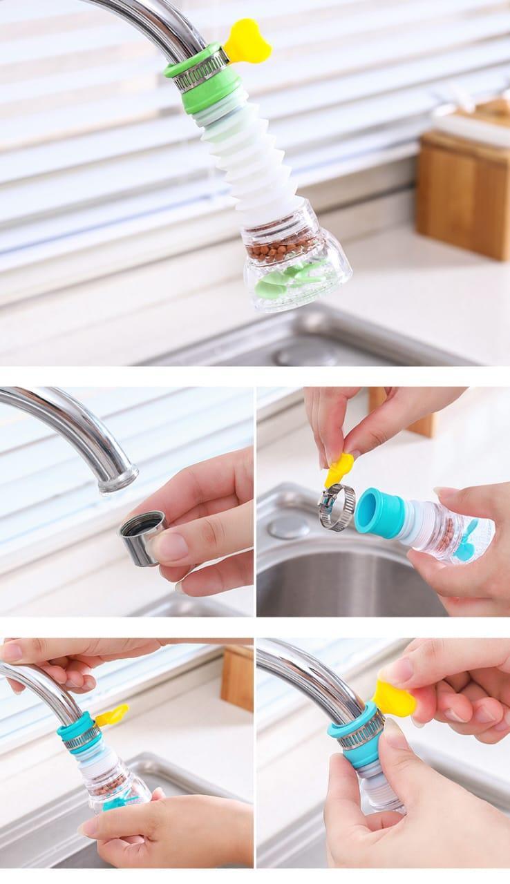 Tap Faucet Extender Splash Sprayer, 2 Pcs